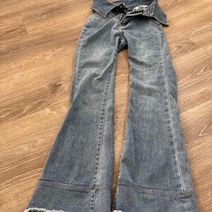 Classic Blue Flared Women's Jeans